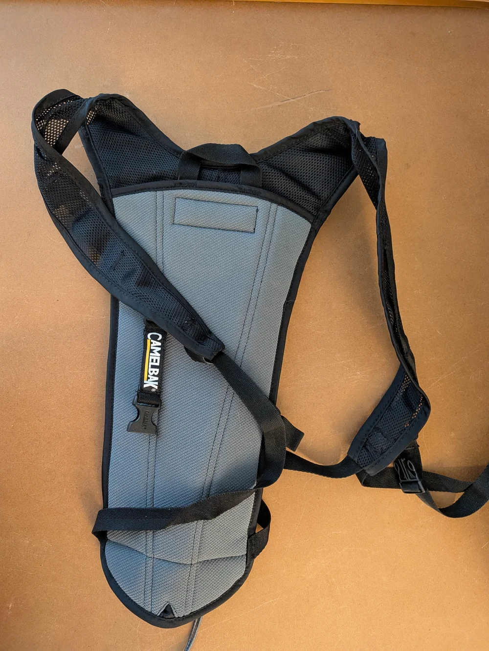 Camelbak Black and Gray Hydration Backpack - Slim Reservoir Pack (No Bladder)